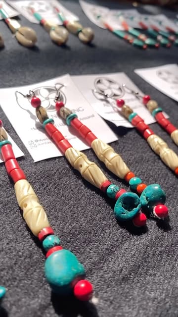 Beaded earrings